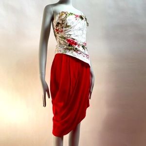 VIVIENNE WESTWOOD ANGLOMANIA RED SKIRT NWT SIZE IT 42
